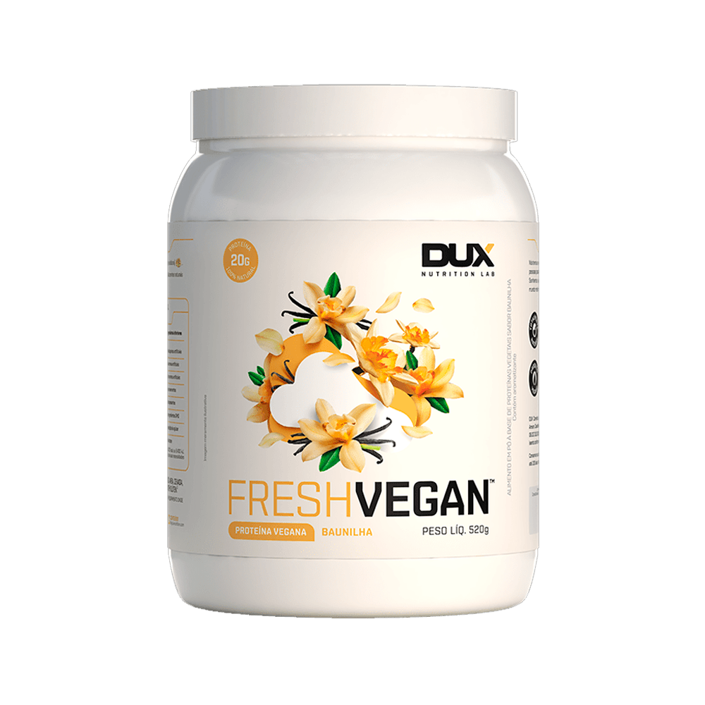 Proteína Vegana Baunilha 520g Dux