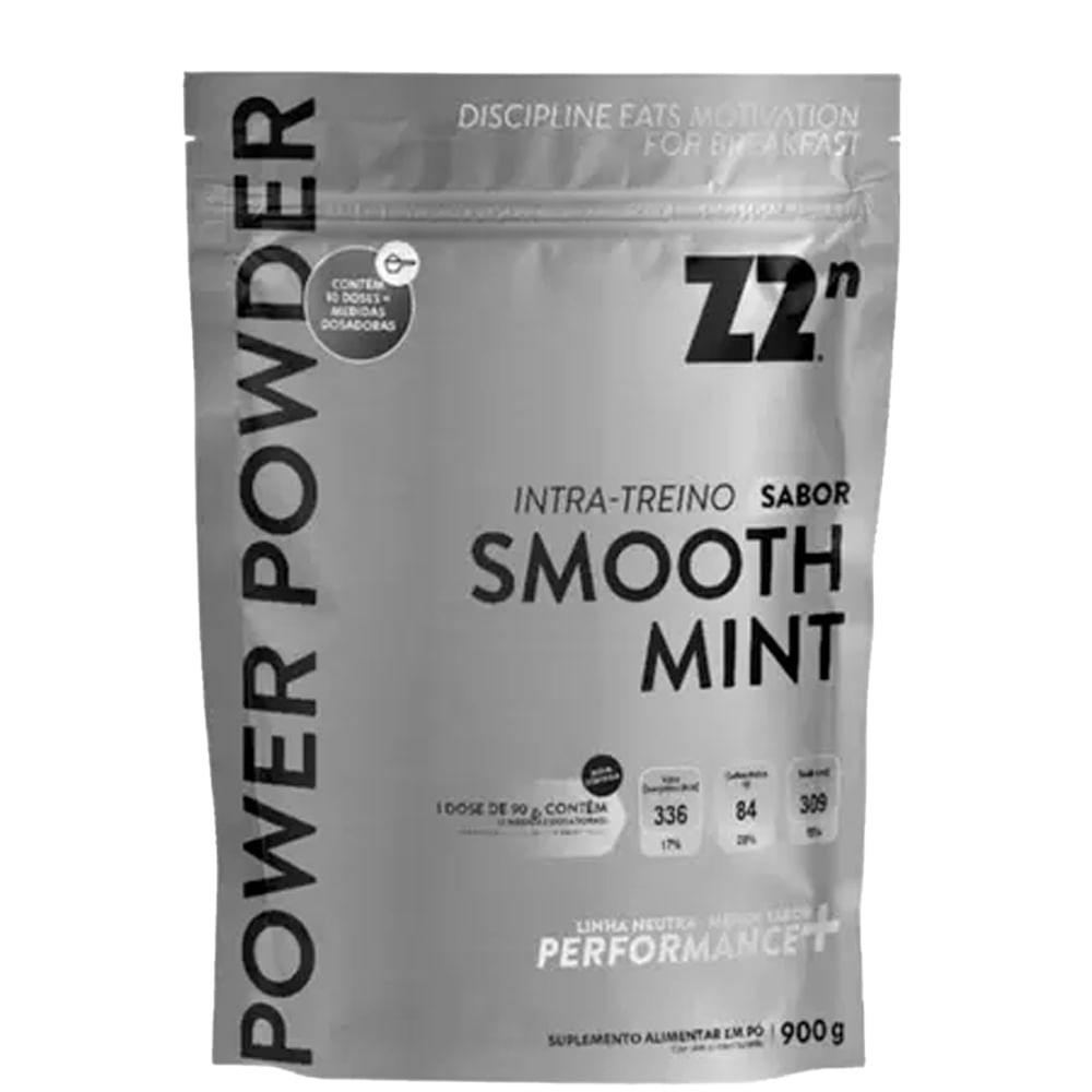 Intra-Treino Powder Powder Smooth Mint 900g Z2 Foods